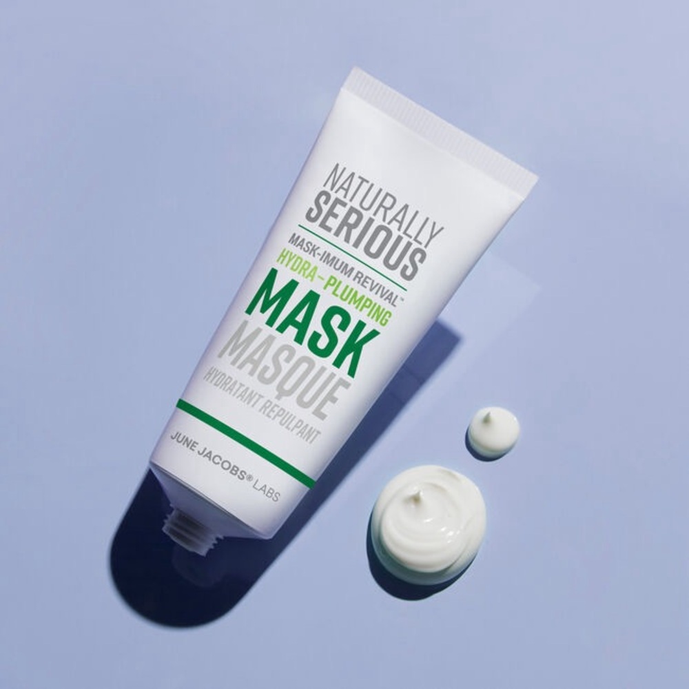 🖤NATURALLY SERIOUS MASK-IMUM REVIVAL HYDRA PLUMP MASK HYDRATE RADIANT HEALTHY